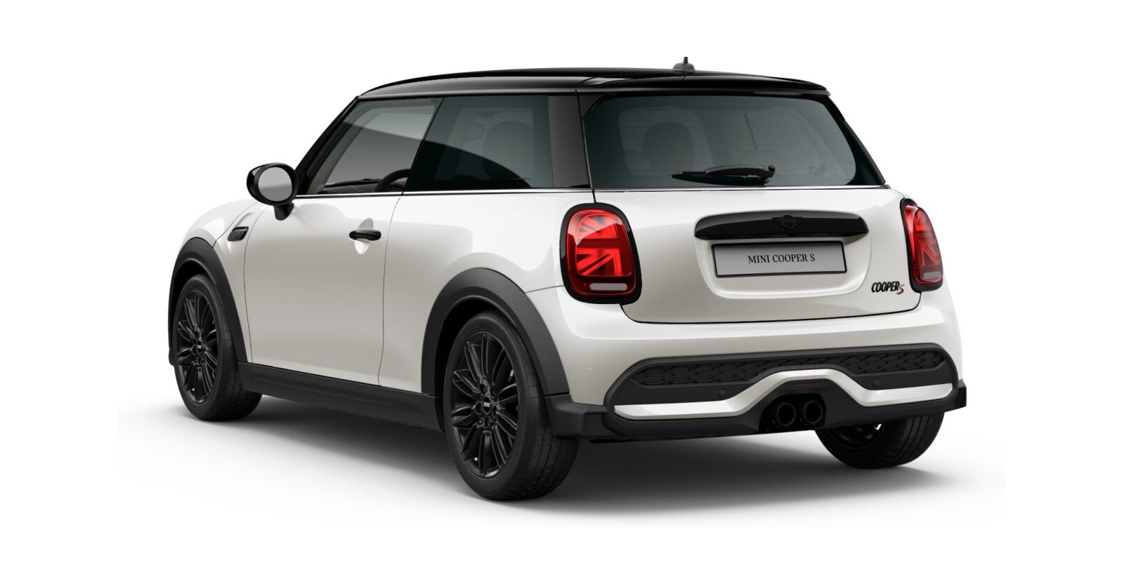 MINI MINI 3-Türer in Weiß von hinten MINI MINI 3-Türer in Weiß von hinten