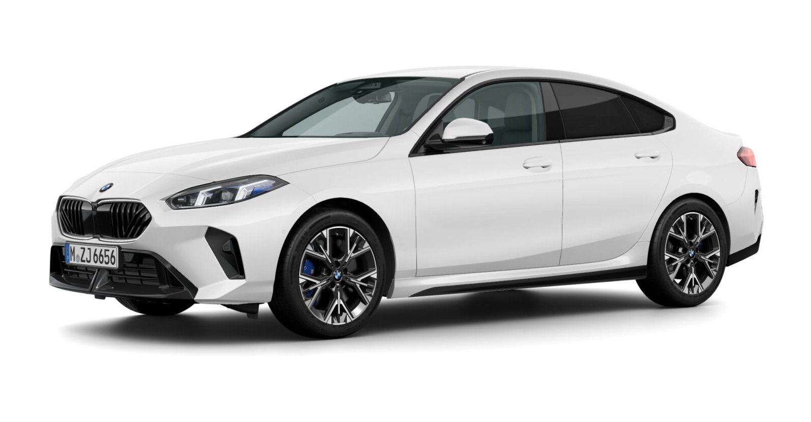 BMW BMW 2er in Weiß von vorne BMW BMW 2er in Weiß von vorne