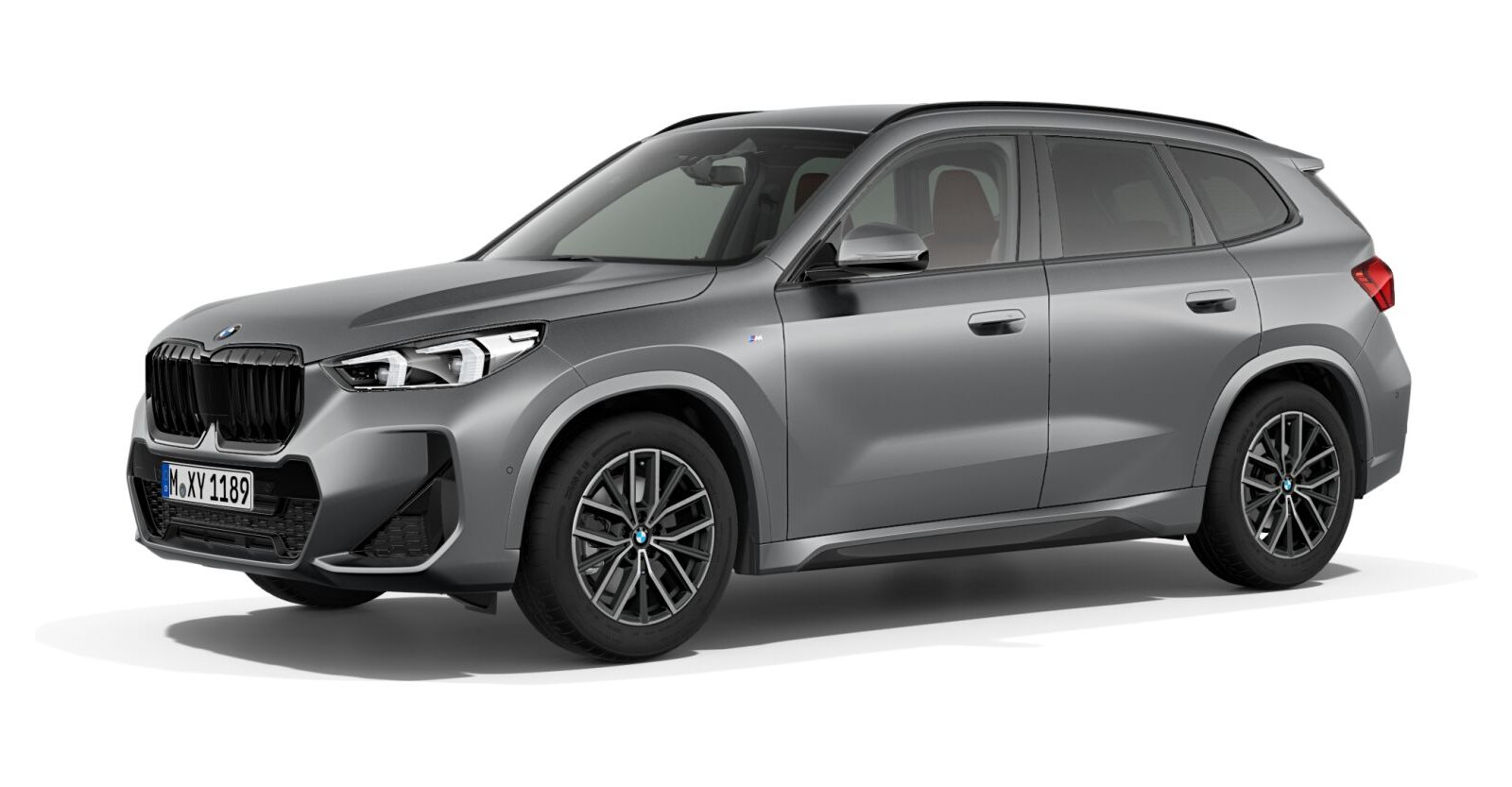 BMW X1 xDrive23d in Grau von vorne BMW X1 xDrive23d in Grau von vorne