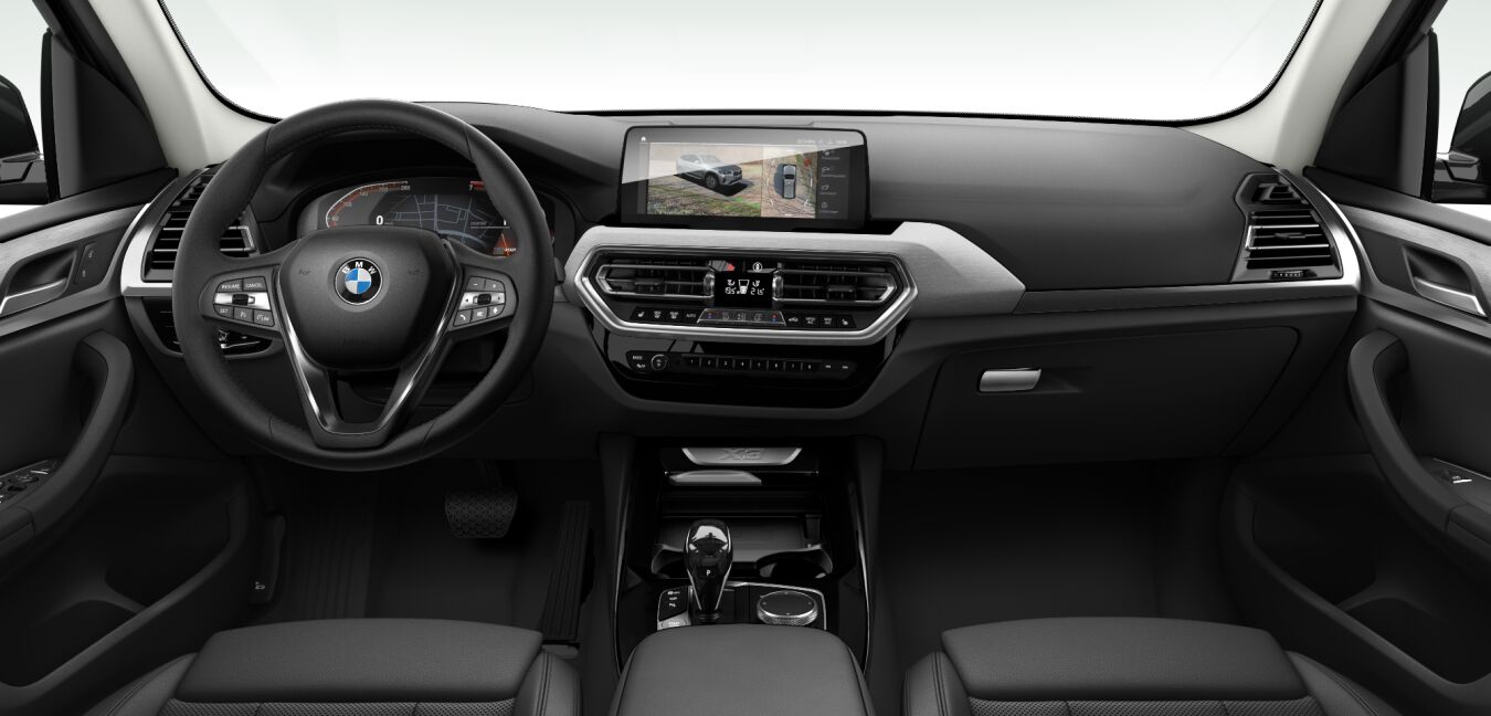 BMW BMW X im Innenraum von vorne