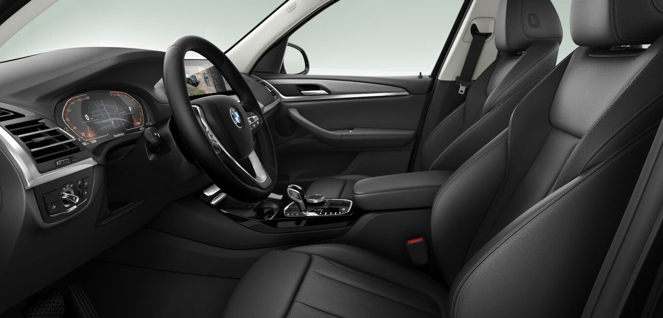 BMW BMW X im Innenraum seitlich