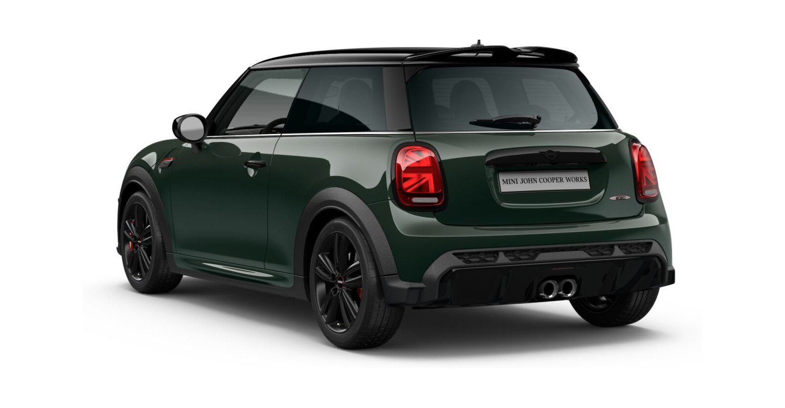 MINI MINI 3-Türer in Grün von hinten MINI MINI 3-Türer in Grün von hinten