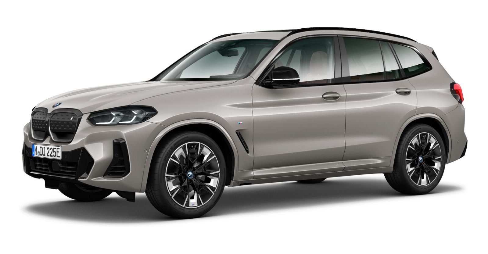 BMW BMW I in Silber von vorne BMW BMW I in Silber von vorne