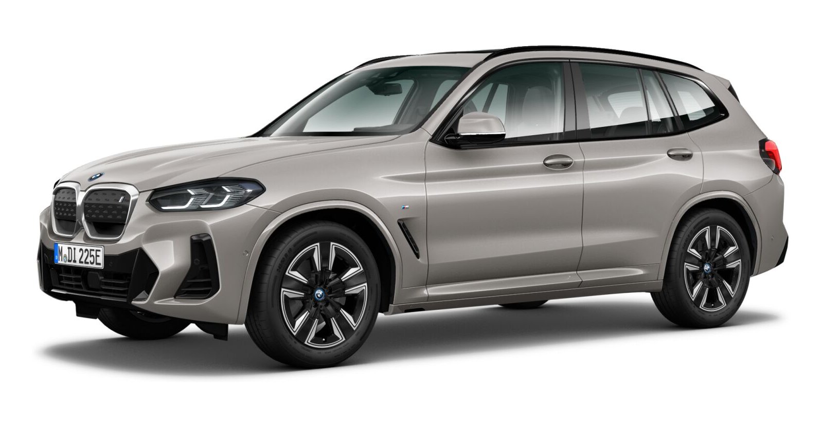 BMW BMW I in Silber von vorne BMW BMW I in Silber von vorne