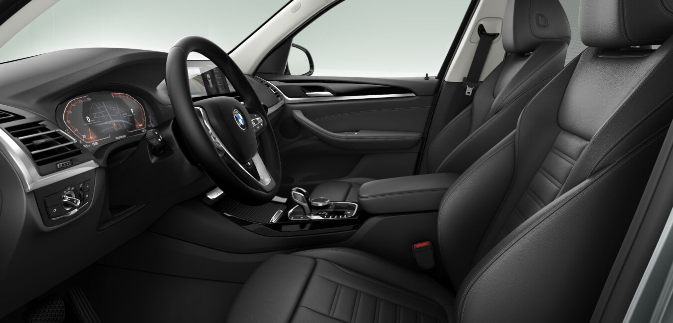 BMW BMW X im Innenraum seitlich