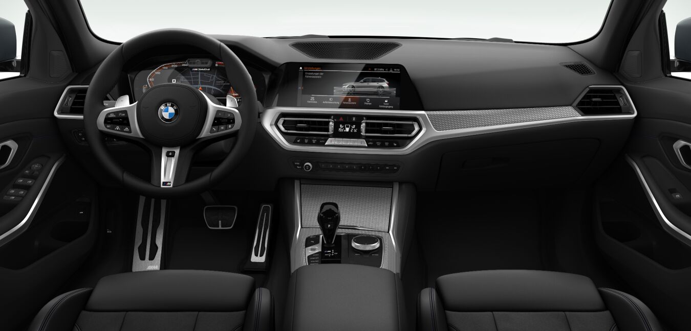 BMW BMW 3er im Innenraum von vorne BMW BMW 3er im Innenraum von vorne