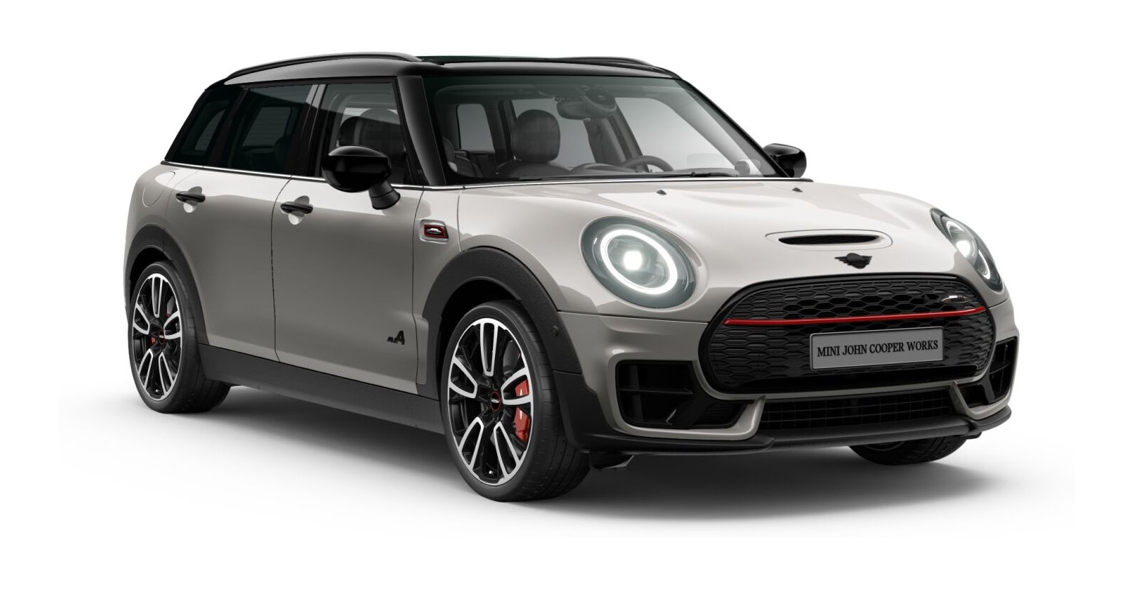 MINI MINI Clubman in Silber von vorne MINI MINI Clubman in Silber von vorne
