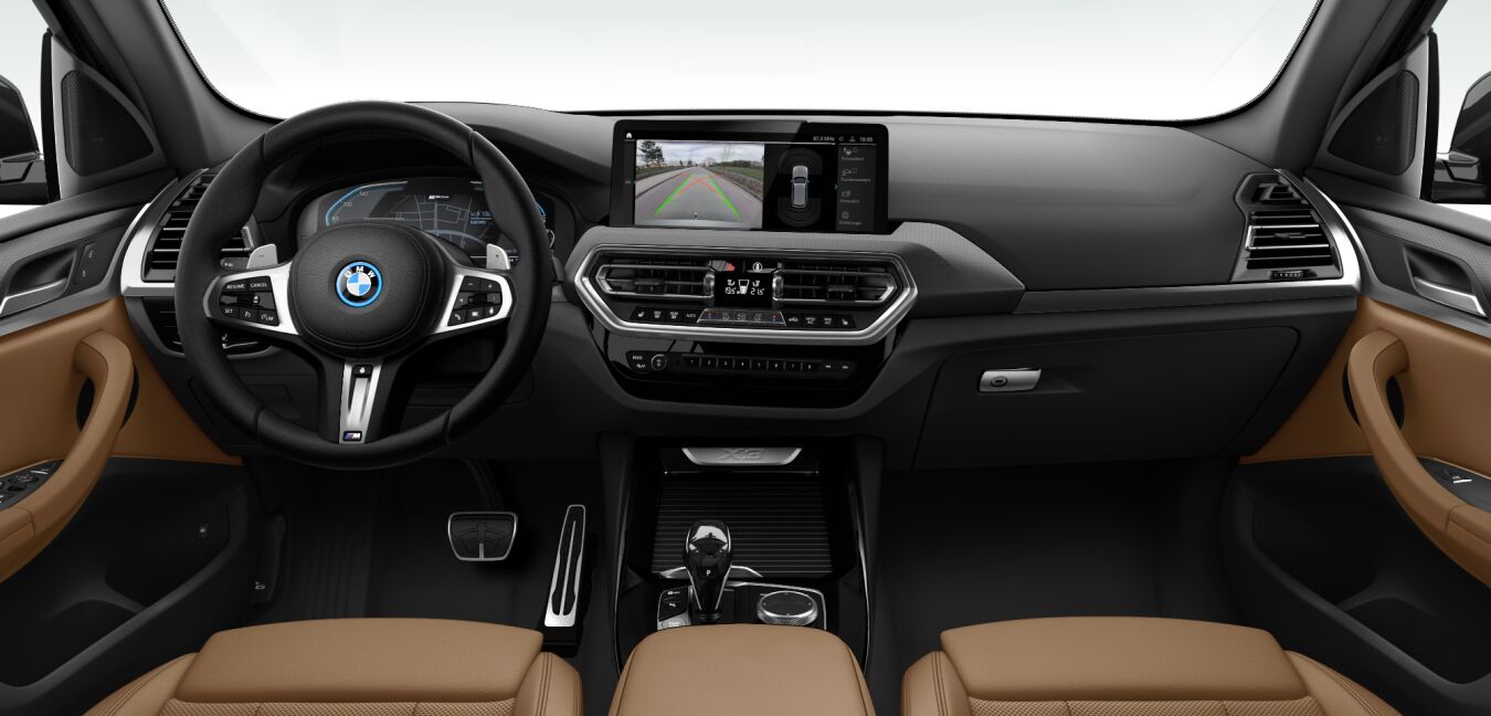 BMW BMW X im Innenraum von vorne
