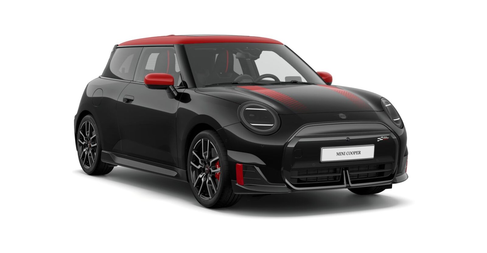 MINI MINI 3-Türer in Schwarz von vorne MINI MINI 3-Türer in Schwarz von vorne