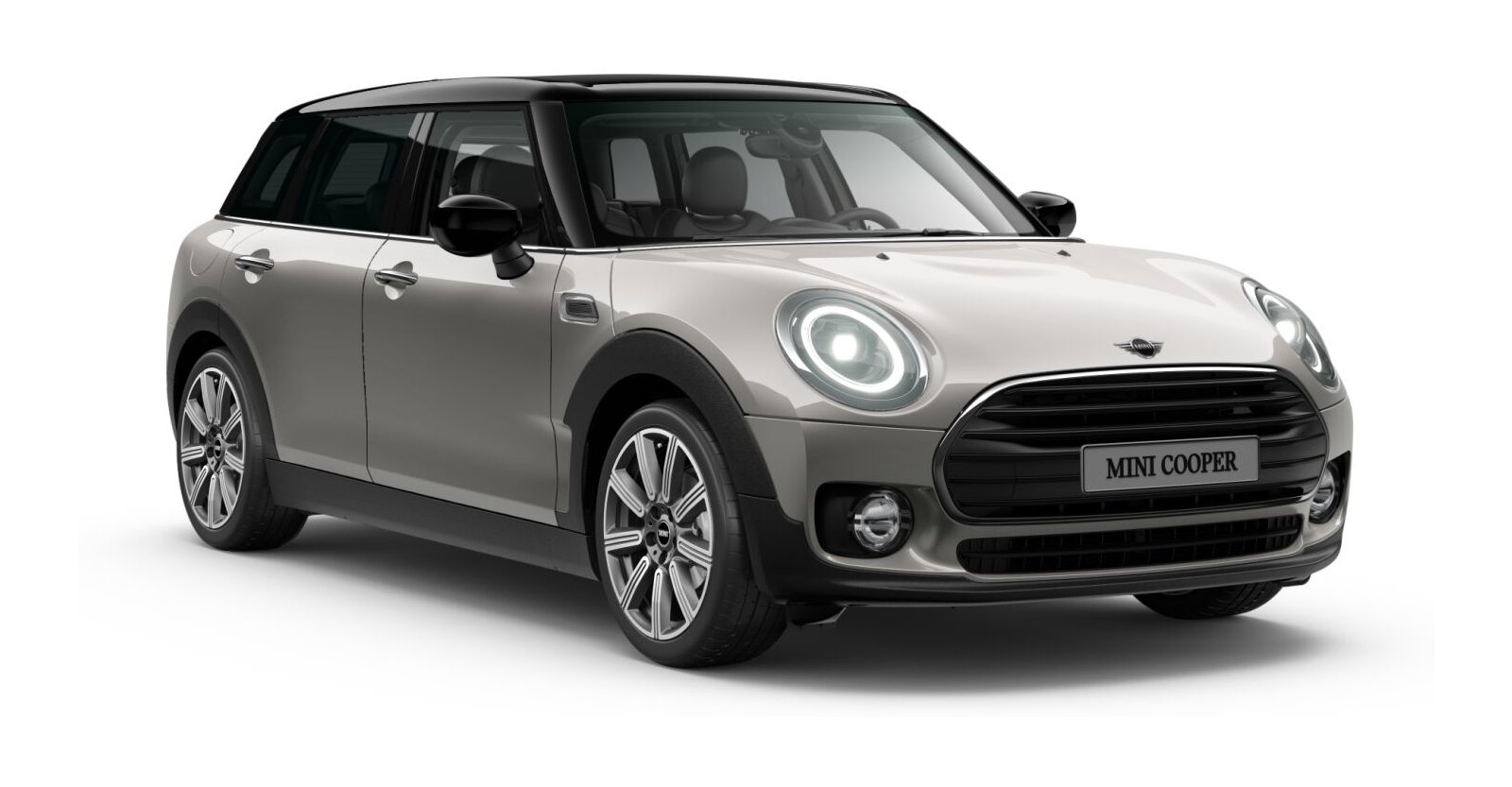 MINI MINI Clubman in Silber von vorne MINI MINI Clubman in Silber von vorne