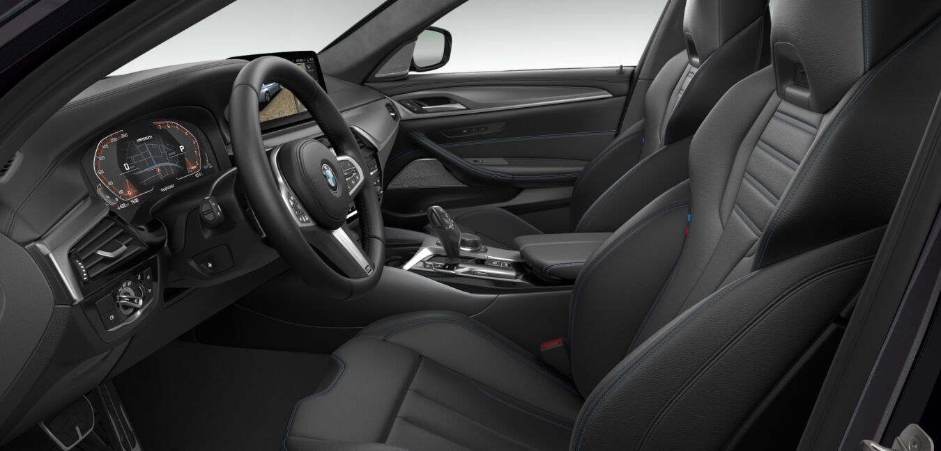 BMW BMW 5er im Innenraum seitlich BMW BMW 5er im Innenraum seitlich