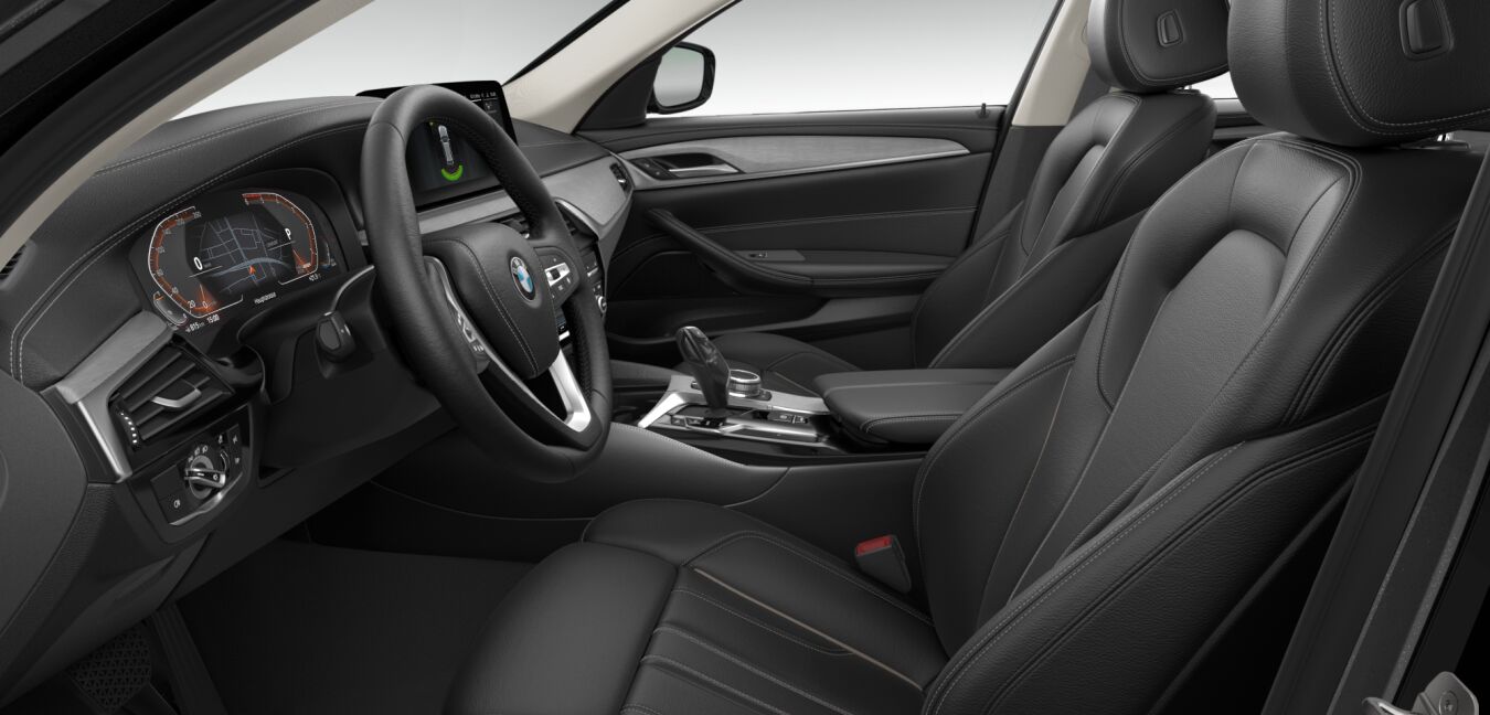 BMW BMW 5er im Innenraum seitlich