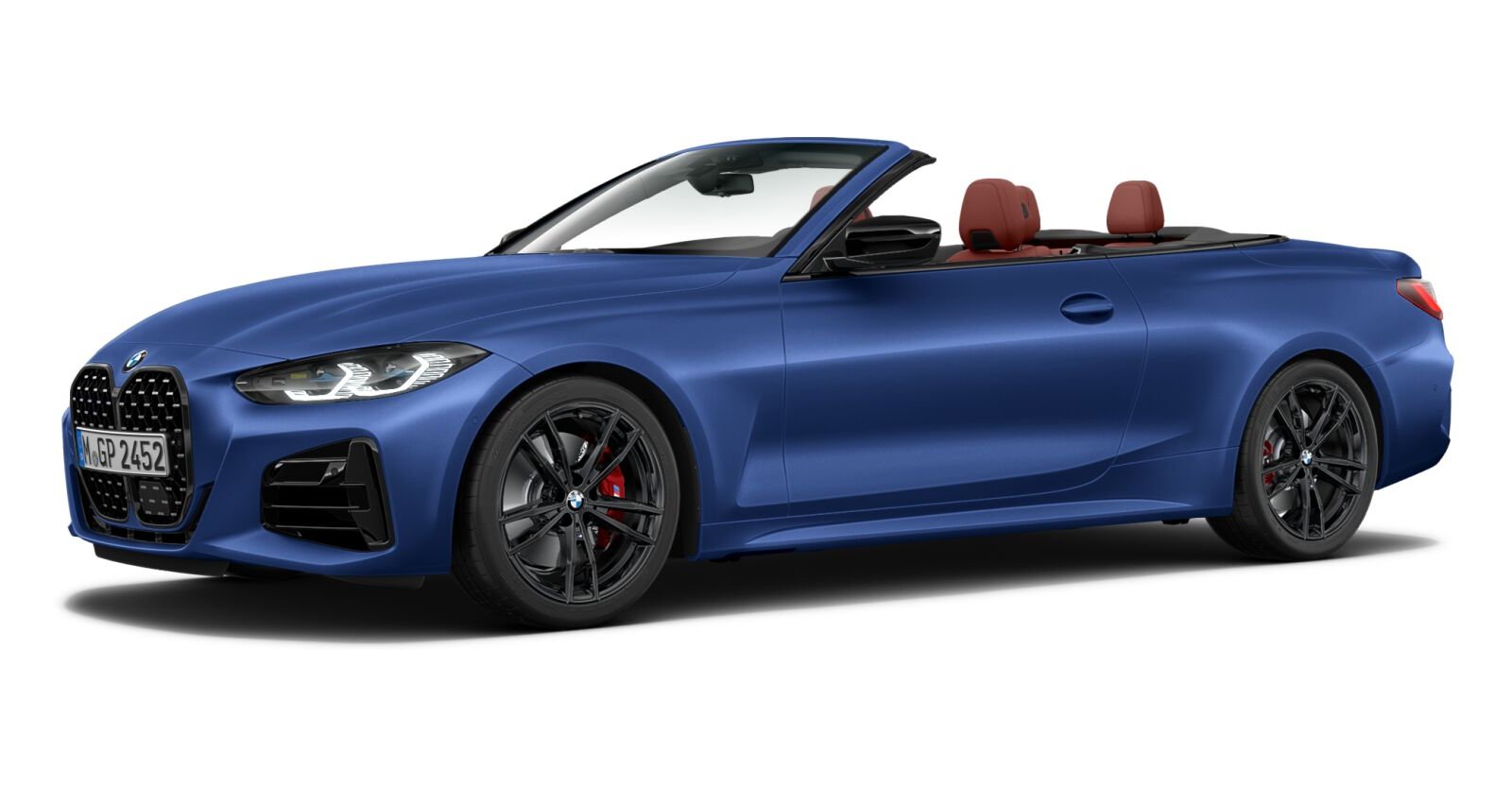 BMW BMW 4er in Blau von vorne BMW BMW 4er in Blau von vorne