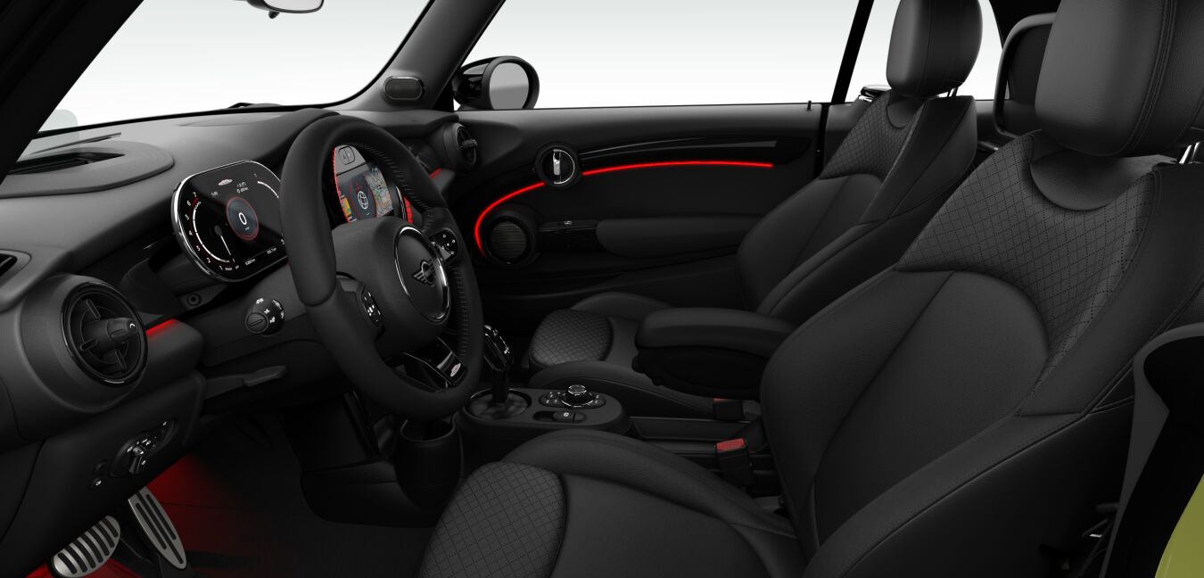 MINI MINI Cabrio im Innenraum seitlich MINI MINI Cabrio im Innenraum seitlich