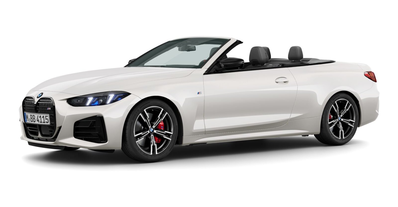 BMW BMW 4er in Weiß von vorne BMW BMW 4er in Weiß von vorne