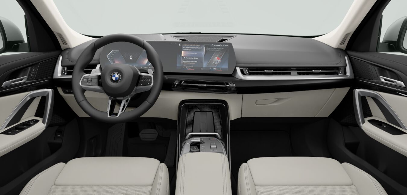 BMW BMW X im Innenraum von vorne