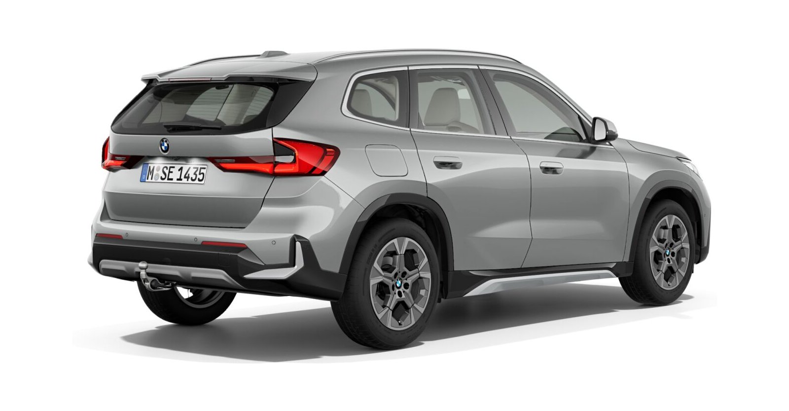 BMW BMW X in Grau von hinten