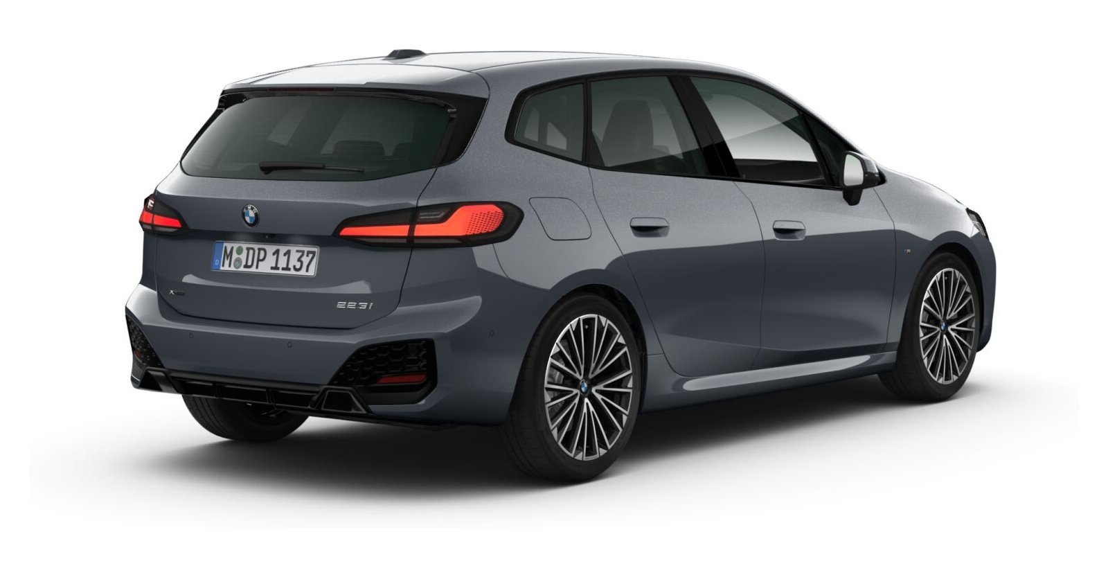 BMW BMW 2er in Grau von hinten BMW BMW 2er in Grau von hinten