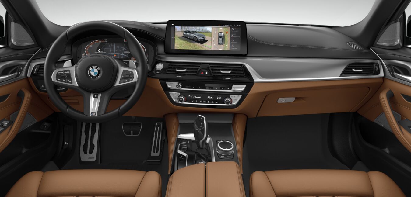 BMW BMW 5er im Innenraum von vorne BMW BMW 5er im Innenraum von vorne