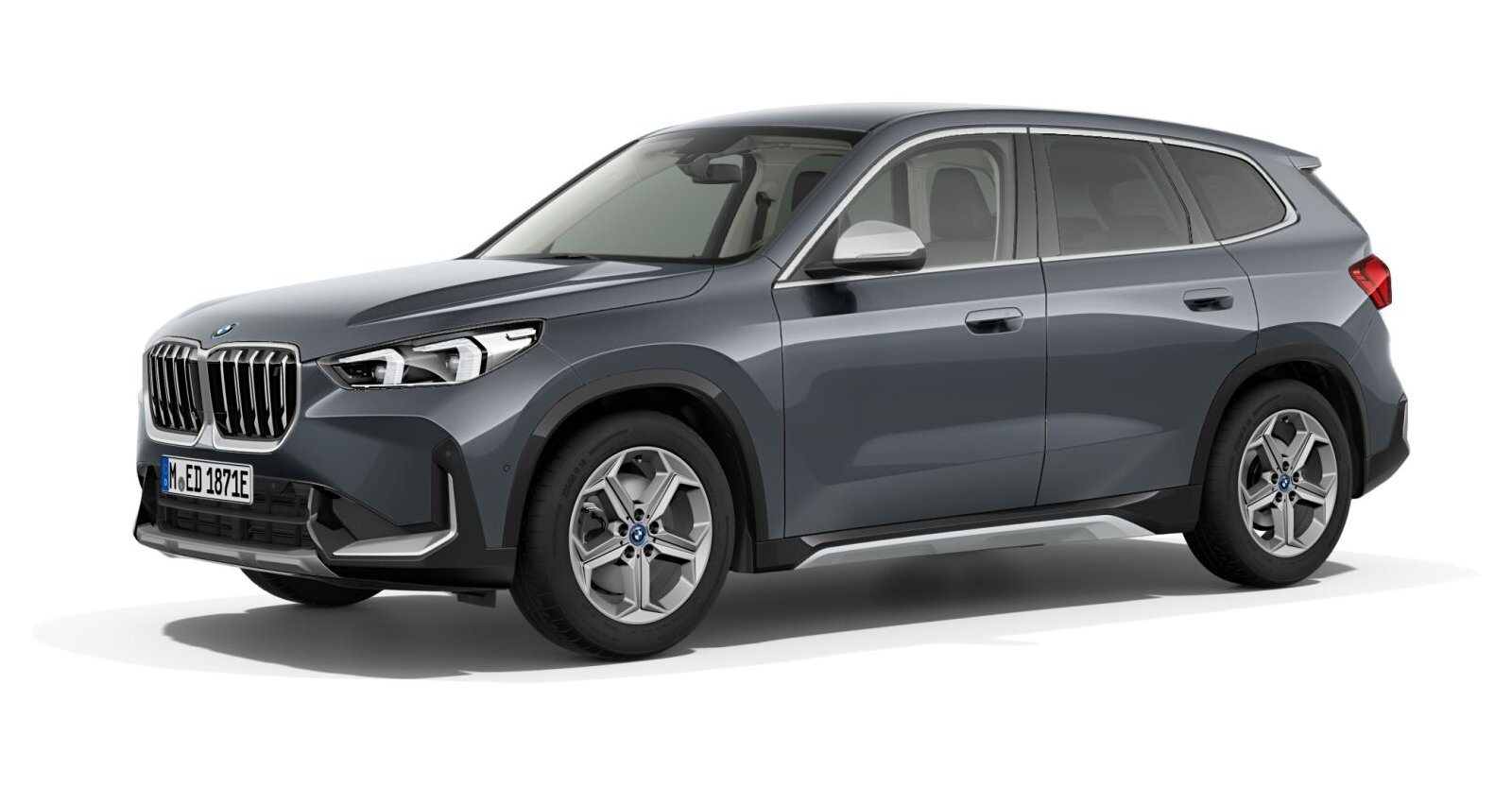 BMW BMW I in Grau von vorne BMW BMW I in Grau von vorne