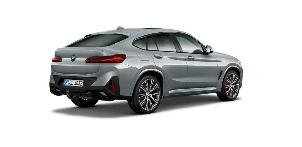 BMW BMW X in Grau von hinten BMW BMW X in Grau von hinten