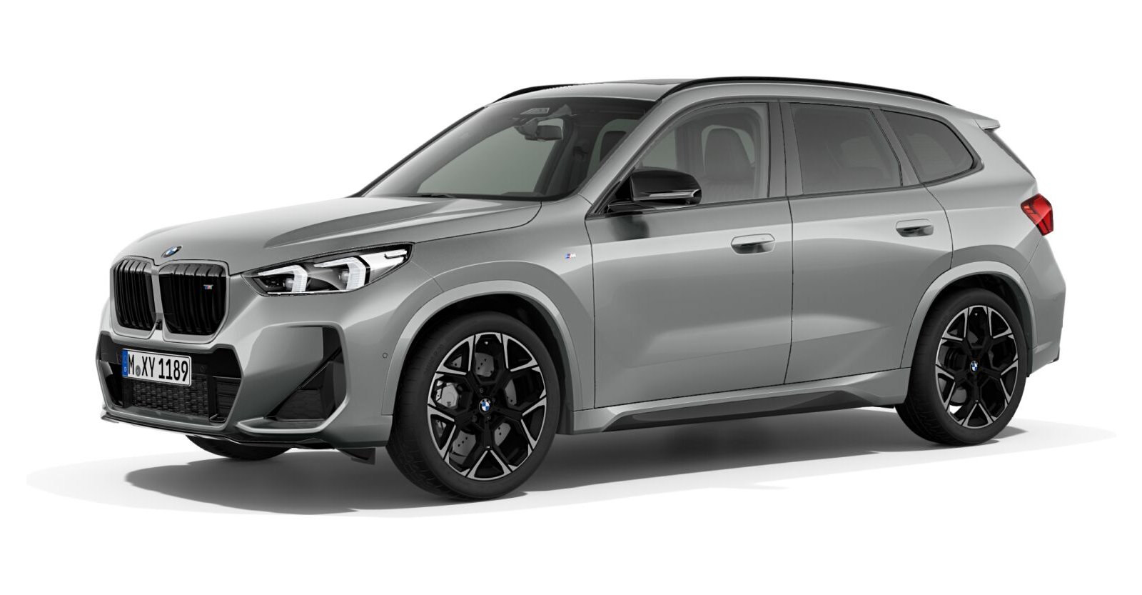 BMW X1 M35i xDrive in Grau von vorne