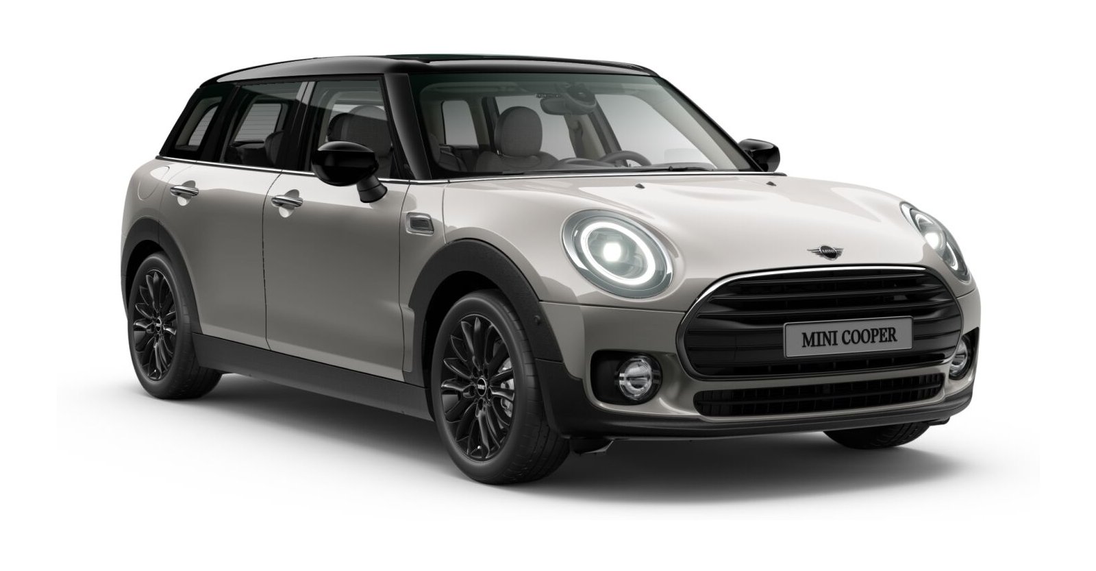 MINI Cooper Clubman in Silber von vorne MINI Cooper Clubman in Silber von vorne