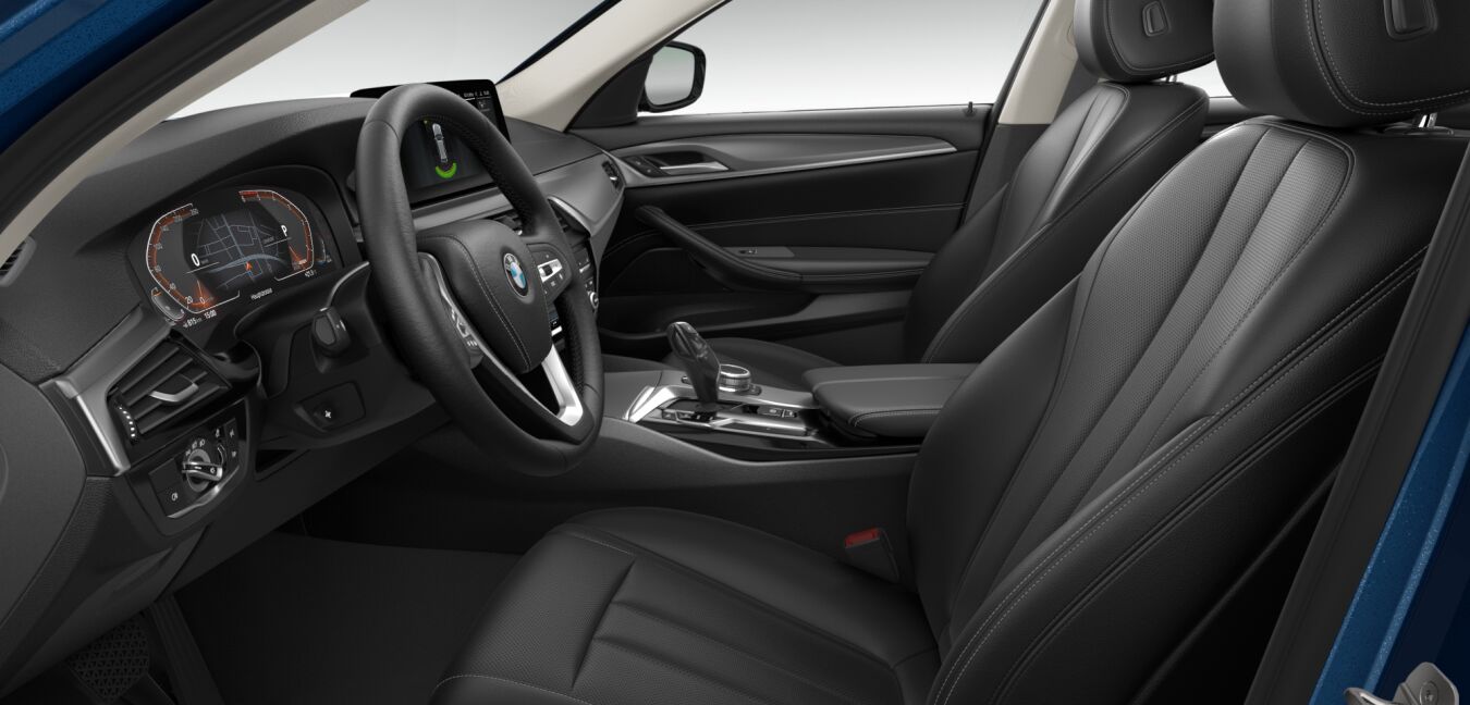 BMW BMW 5er im Innenraum seitlich BMW BMW 5er im Innenraum seitlich