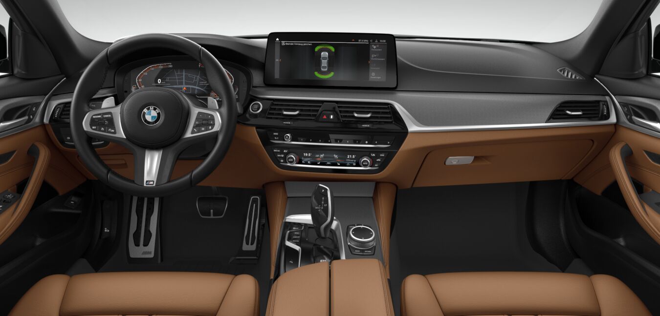 BMW BMW 5er im Innenraum von vorne BMW BMW 5er im Innenraum von vorne