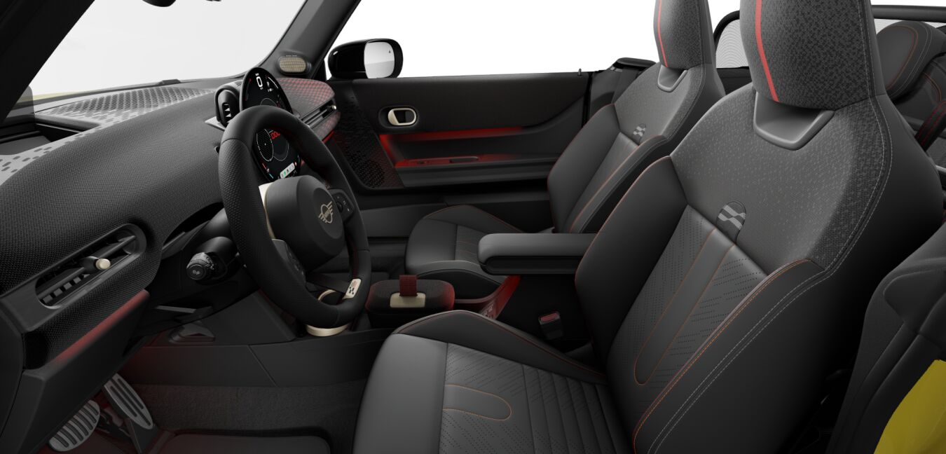 MINI MINI Cabrio im Innenraum seitlich MINI MINI Cabrio im Innenraum seitlich