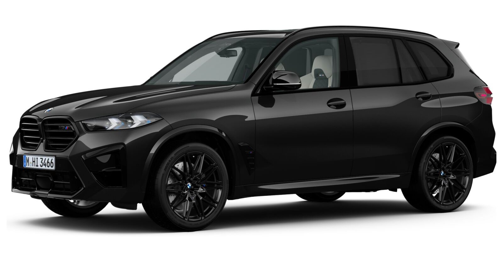 BMW BMW M in Schwarz von vorne