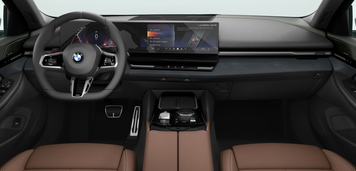 BMW BMW 5er im Innenraum von vorne BMW BMW 5er im Innenraum von vorne