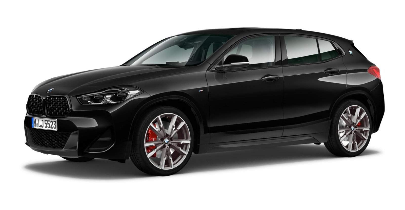 BMW BMW X in Schwarz von vorne BMW BMW X in Schwarz von vorne