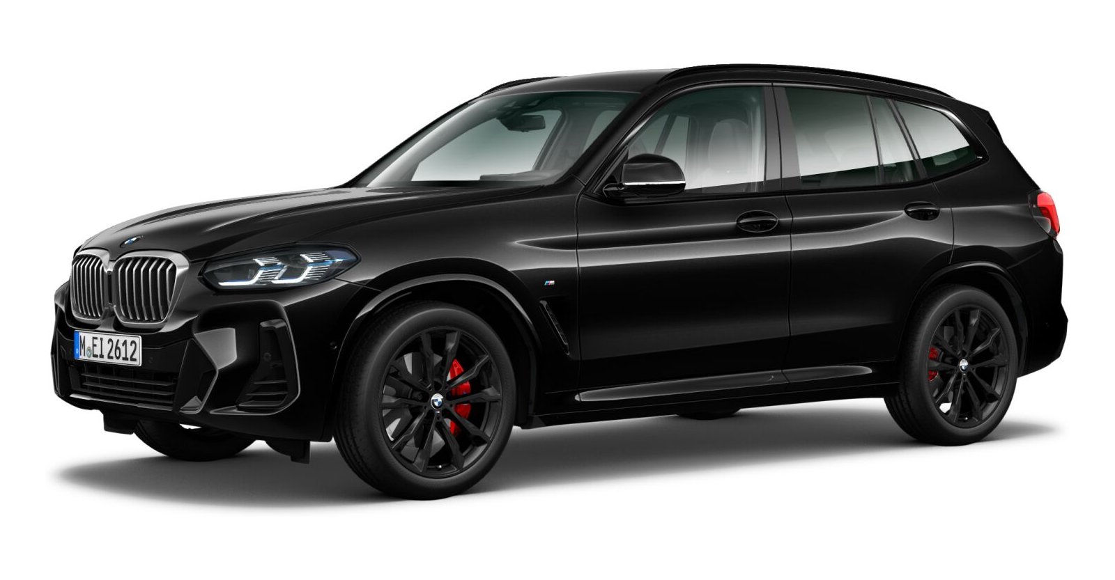 BMW BMW X in Schwarz von vorne BMW BMW X in Schwarz von vorne