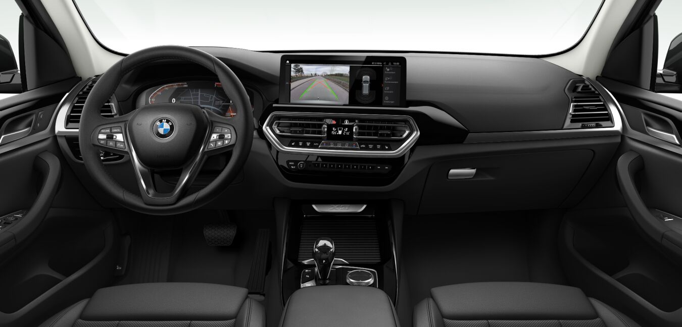 BMW BMW X im Innenraum von vorne