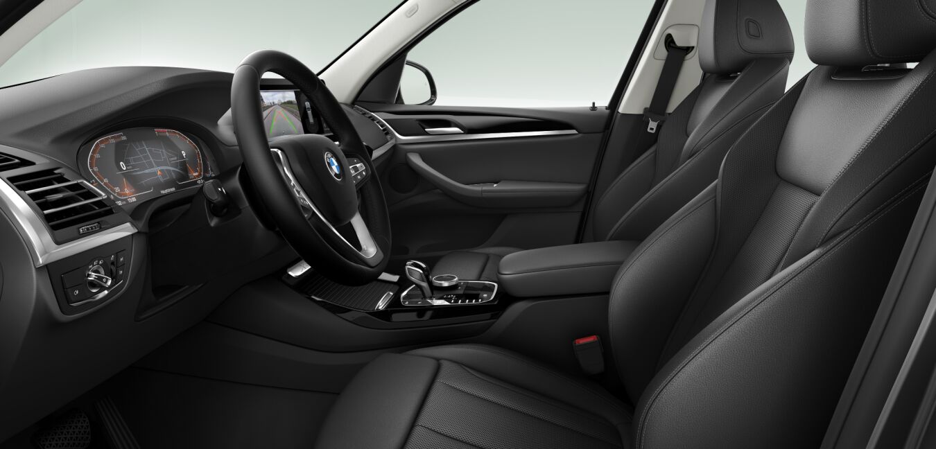 BMW BMW X im Innenraum seitlich