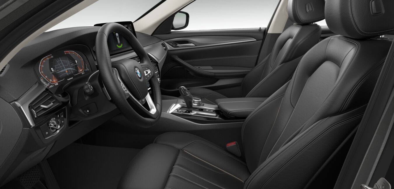 BMW BMW 5er im Innenraum seitlich BMW BMW 5er im Innenraum seitlich