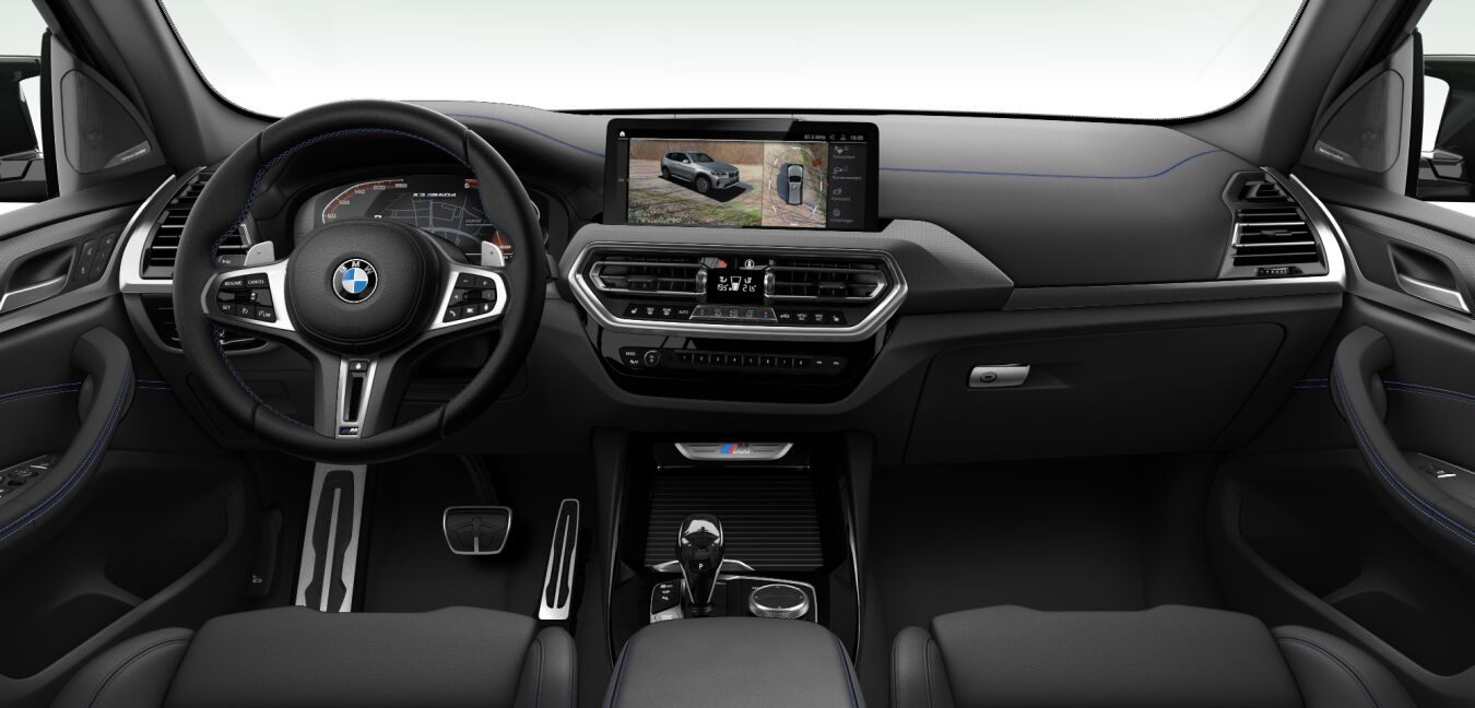 BMW BMW X im Innenraum von vorne