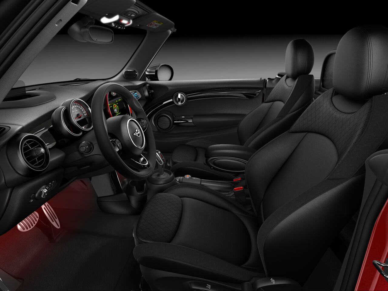 MINI MINI Cabrio im Innenraum seitlich MINI MINI Cabrio im Innenraum seitlich