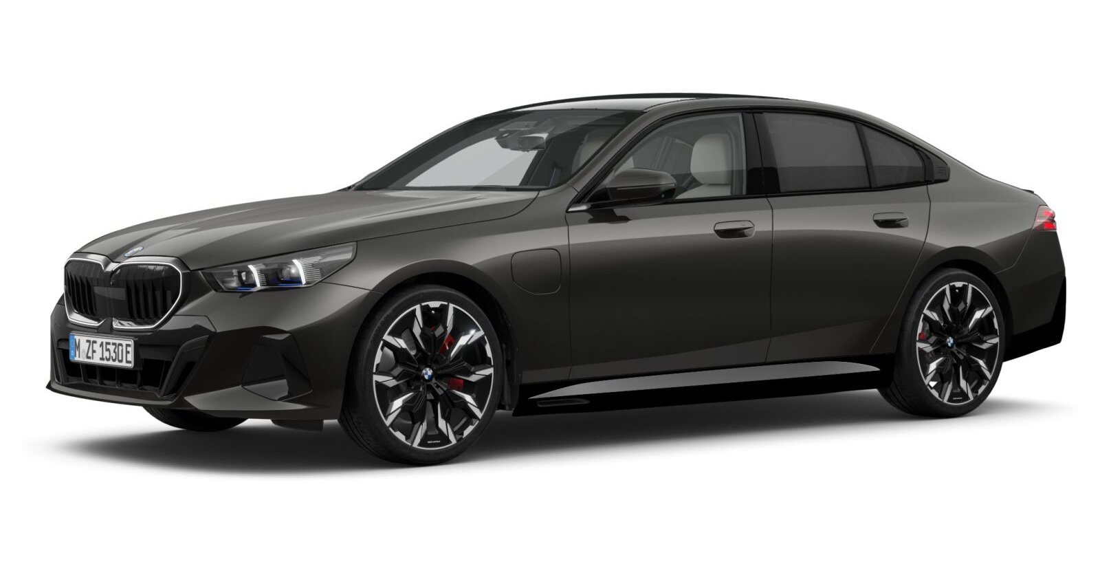 BMW BMW 5er in Grau von vorne BMW BMW 5er in Grau von vorne