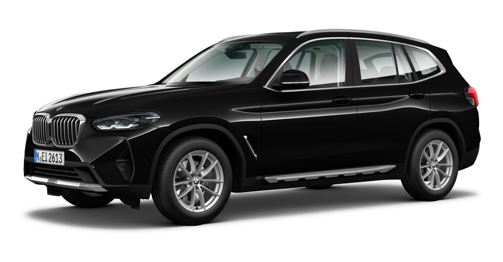 BMW BMW X in Schwarz von vorne