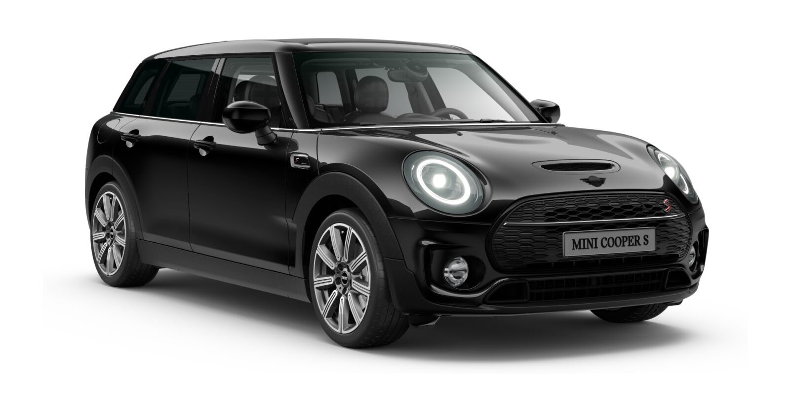 MINI MINI Clubman in Schwarz von vorne