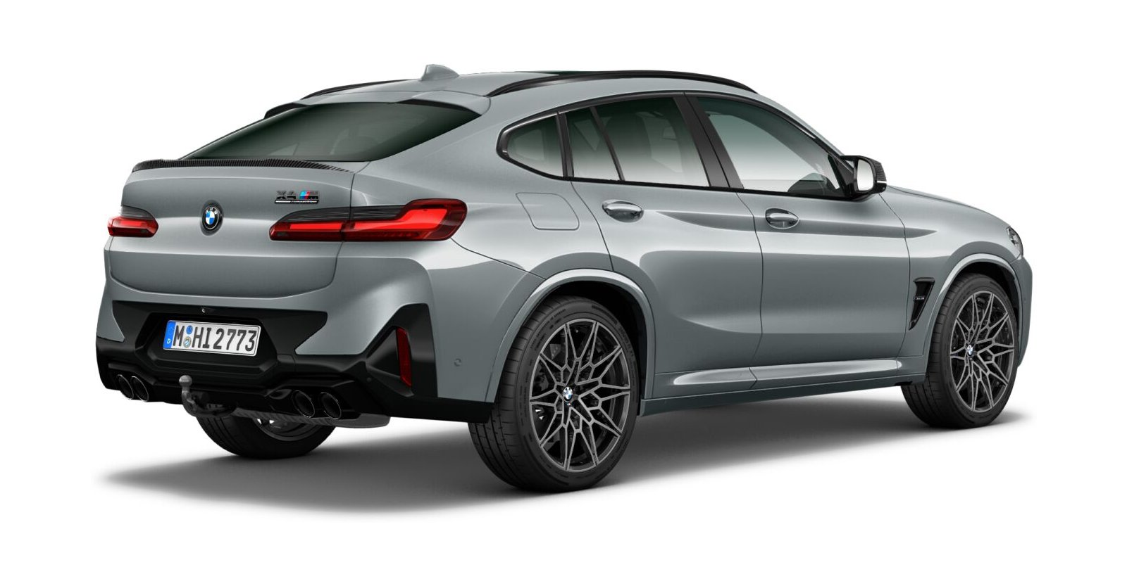 BMW BMW M in Grau von hinten BMW BMW M in Grau von hinten