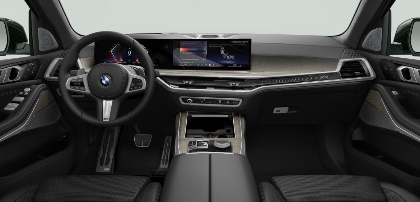 BMW BMW X im Innenraum von vorne