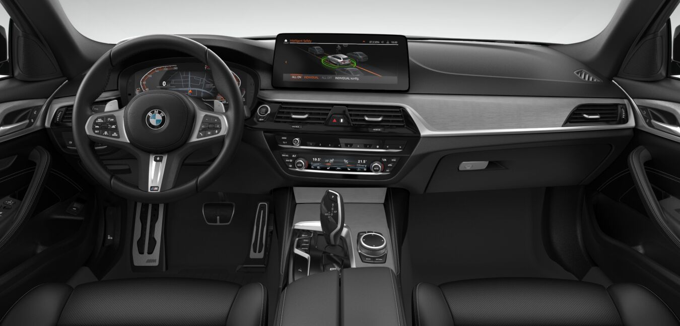 BMW BMW 5er im Innenraum von vorne BMW BMW 5er im Innenraum von vorne