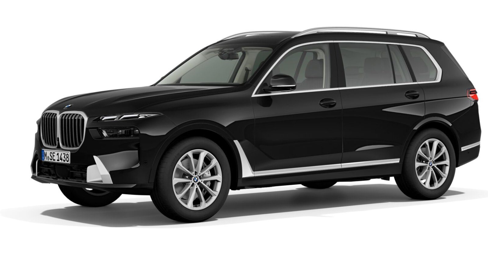 BMW BMW X in Schwarz von vorne BMW BMW X in Schwarz von vorne
