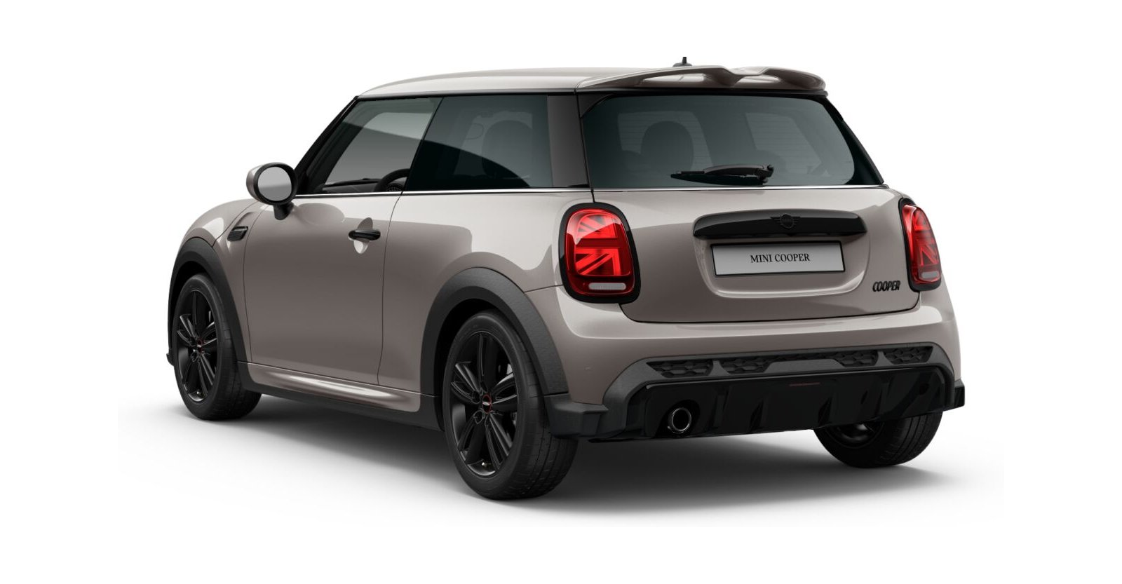 MINI MINI 3-Türer in Grau von hinten