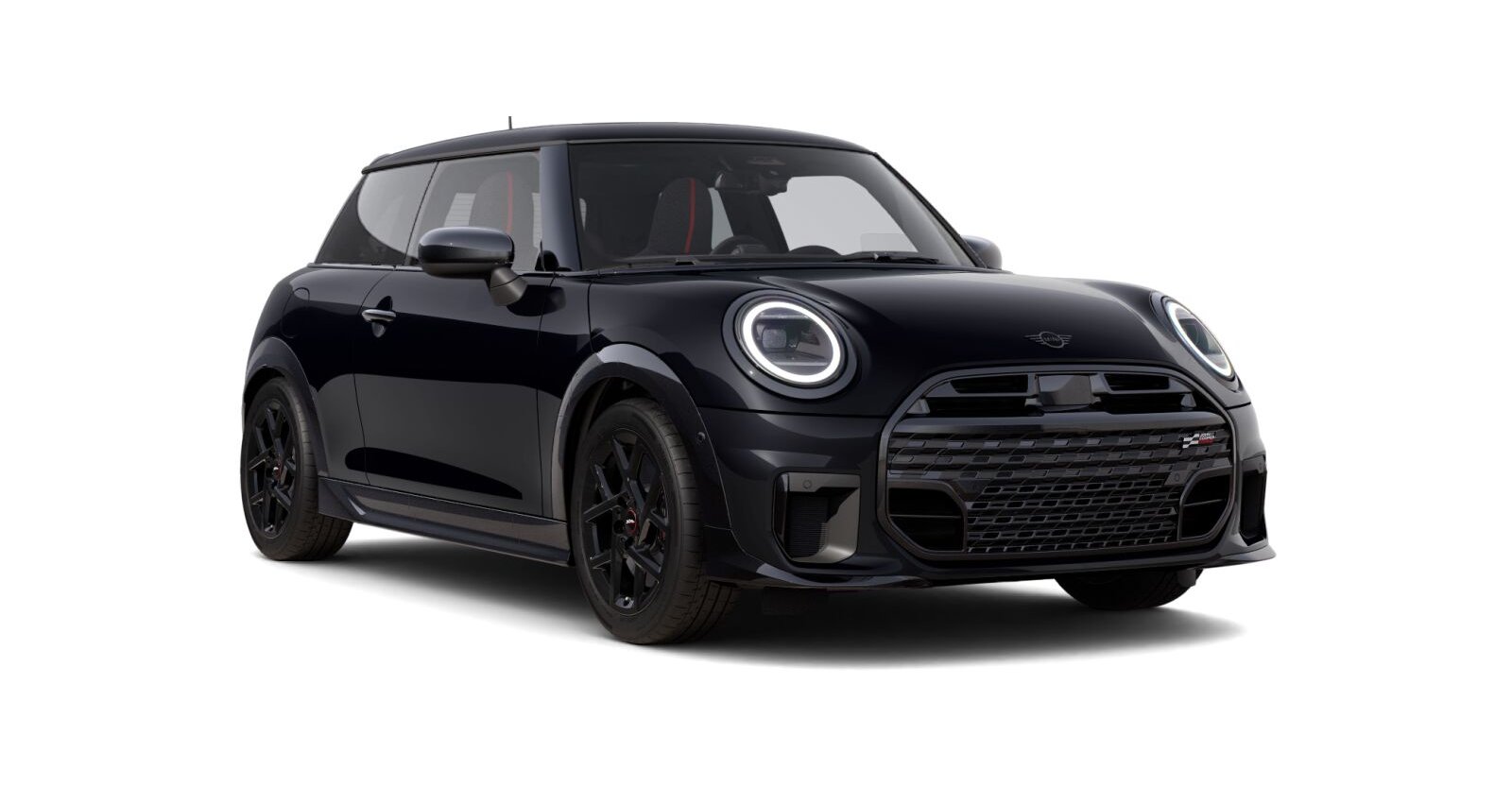 MINI MINI 3-Türer in Schwarz von vorne MINI MINI 3-Türer in Schwarz von vorne