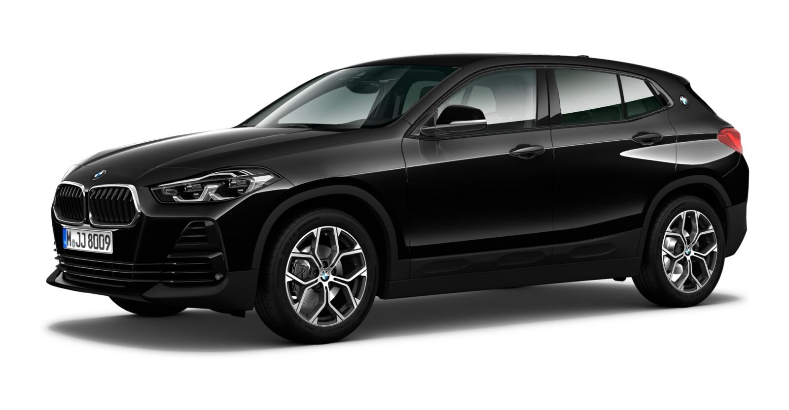BMW BMW X in Schwarz von vorne BMW BMW X in Schwarz von vorne