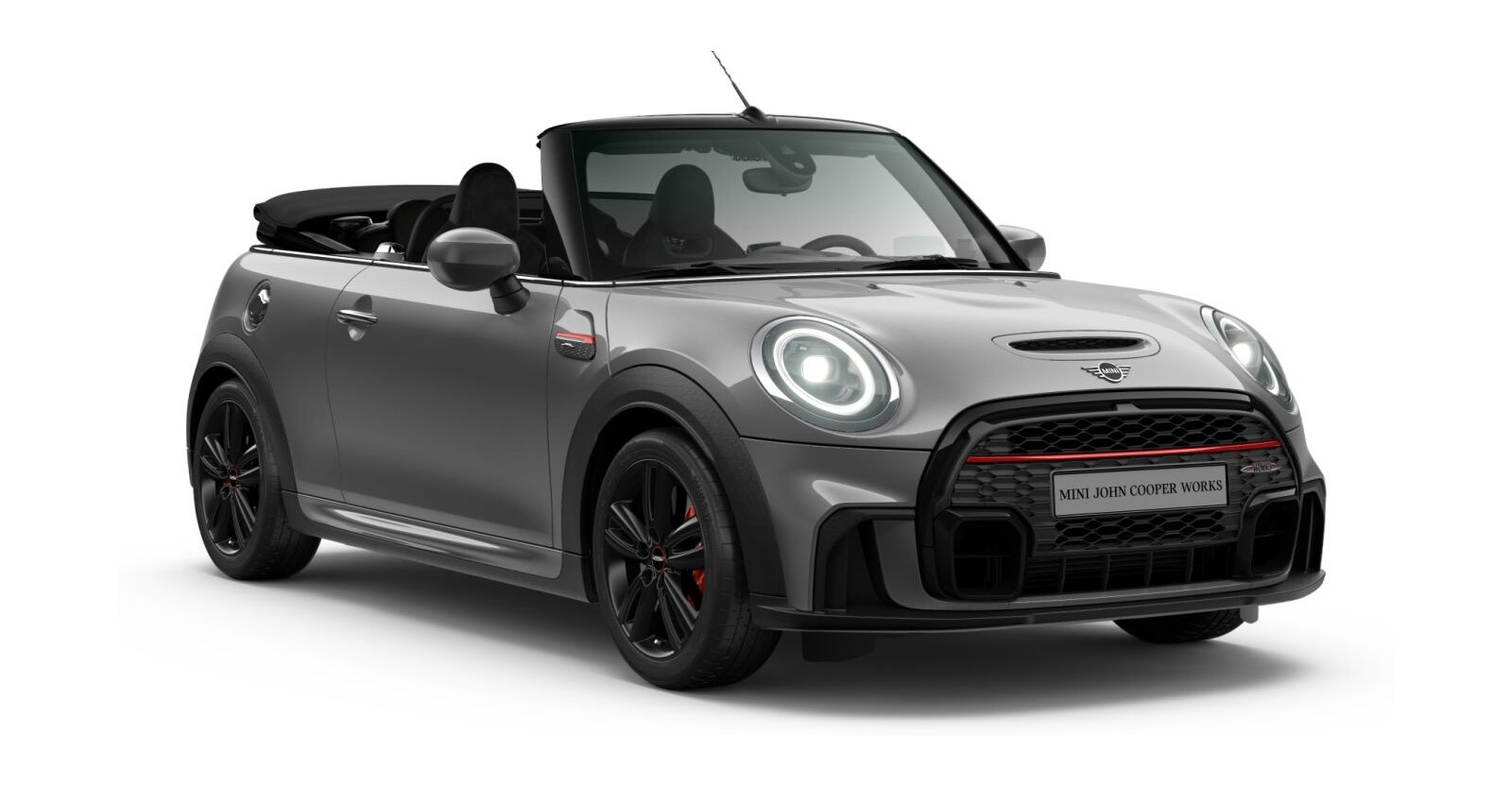 MINI MINI Cabrio in Grau von vorne